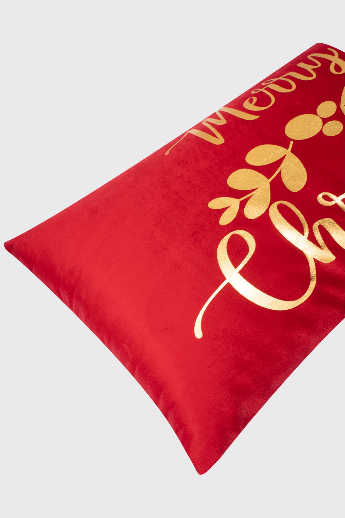 Cojín Home Folia Rectangular Burdeo