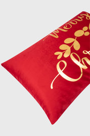 Cojín Home Folia Rectangular Burdeo