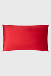 Cojín Home Folia Rectangular Rojo