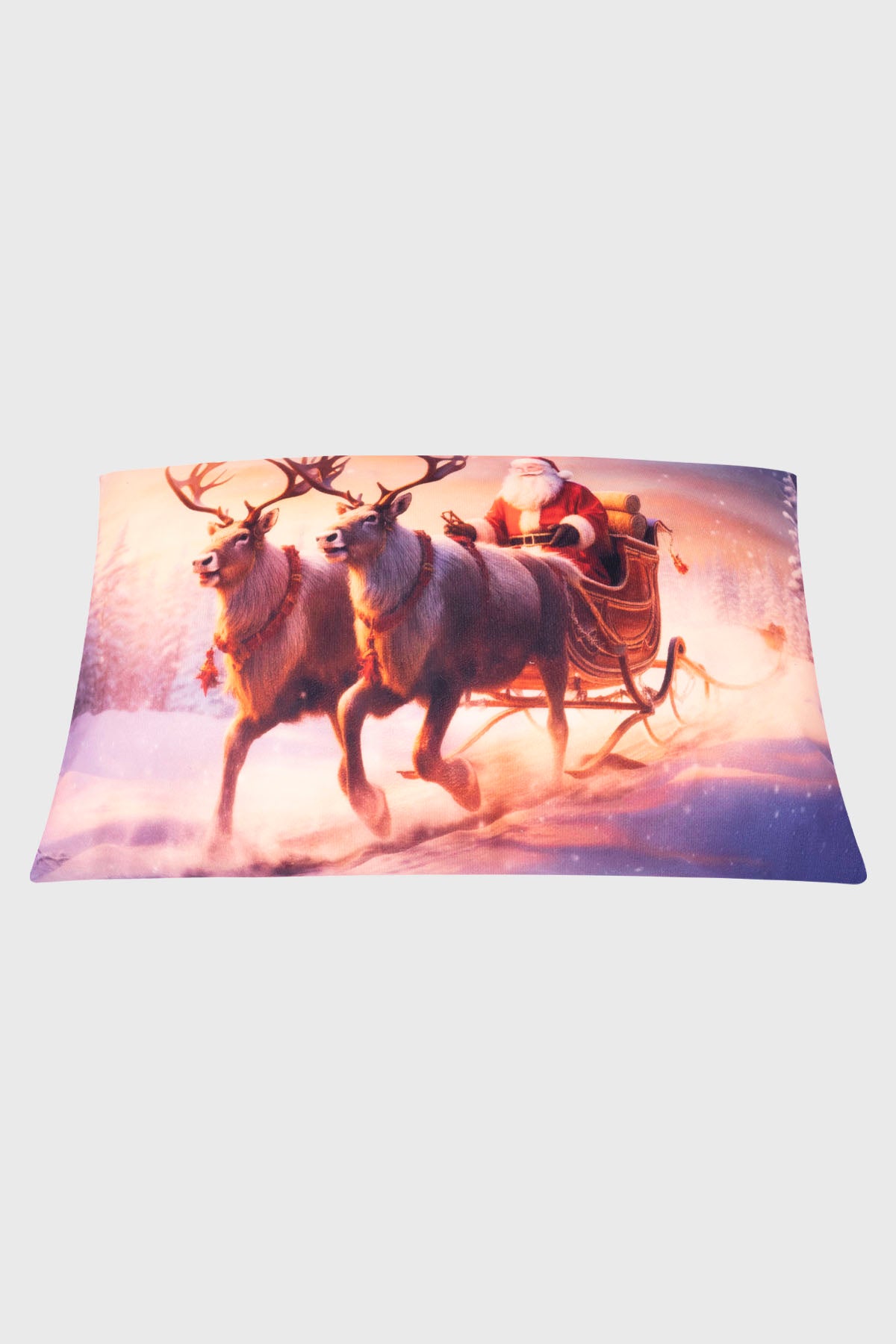 Cojín Home Led Rectangular Rojo