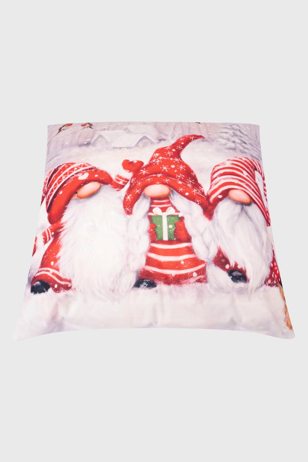 Cojín Home Led Cuadrado Blanco