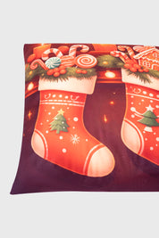 Cojín Home Led Cuadrado Café