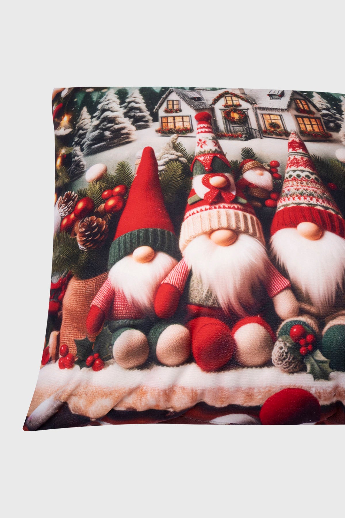 Cojín Home Led Cuadrado Verde