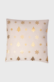 Cojín Home Folia Cuadrado Blanco