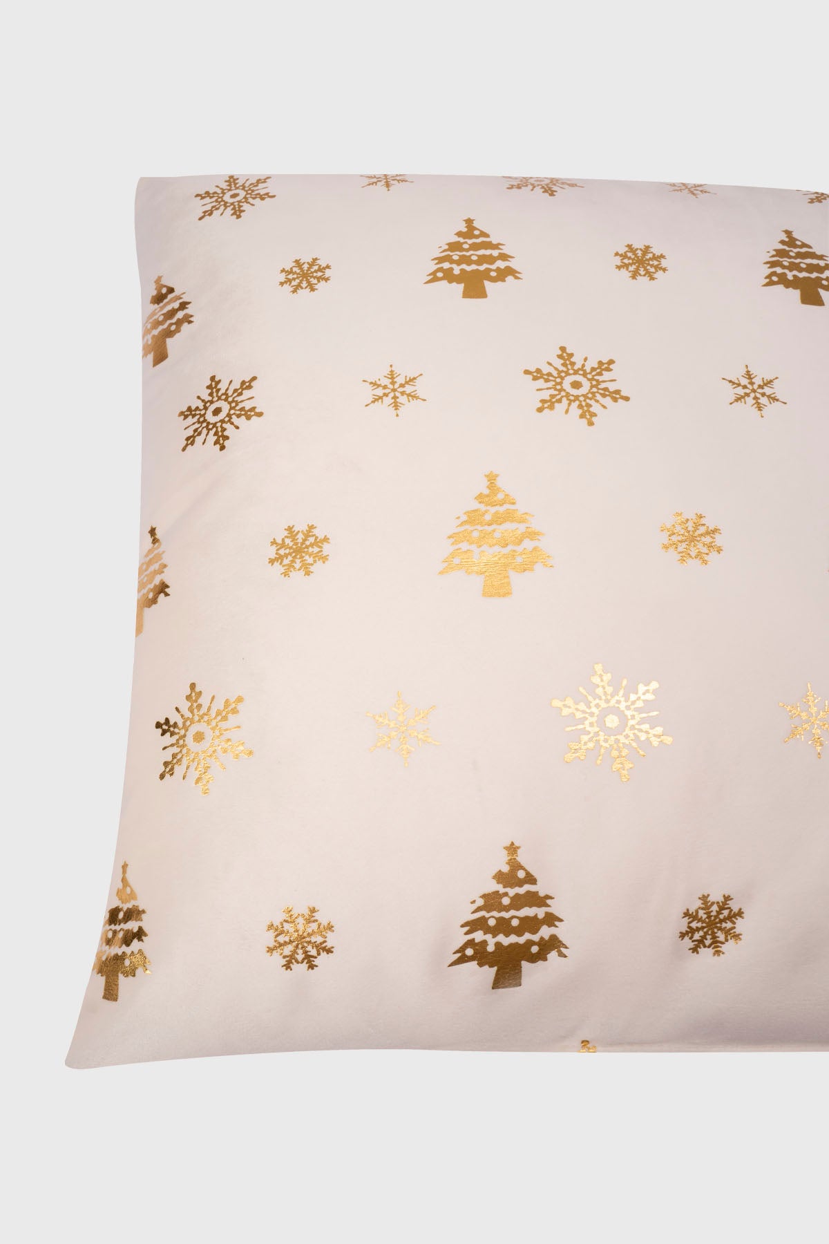 Cojín Home Folia Cuadrado Blanco