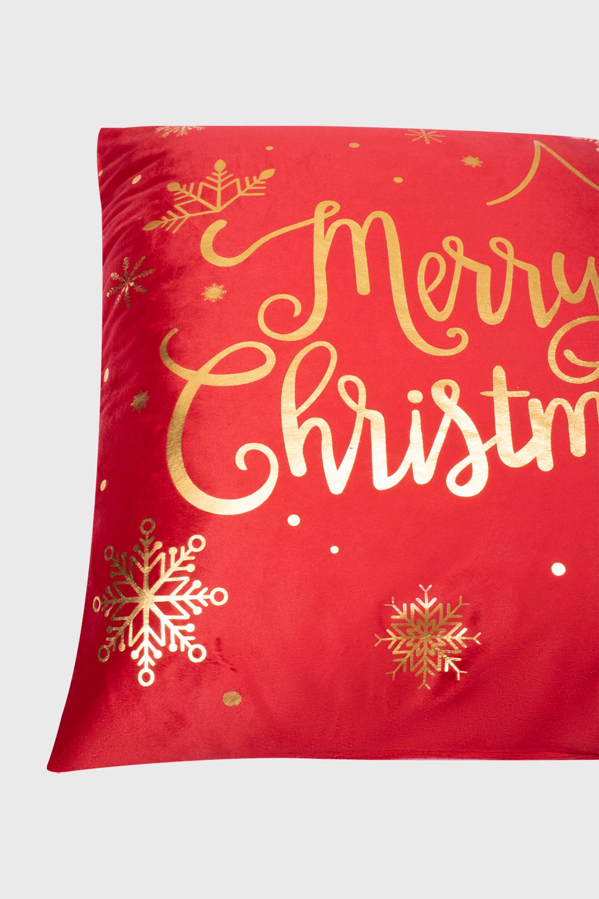 Cojín Home Folia Cuadrado Rojo Oscuro