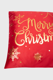 Cojín Home Folia Cuadrado Rojo Oscuro