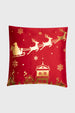 Cojín Home Folia Cuadrado Rojo