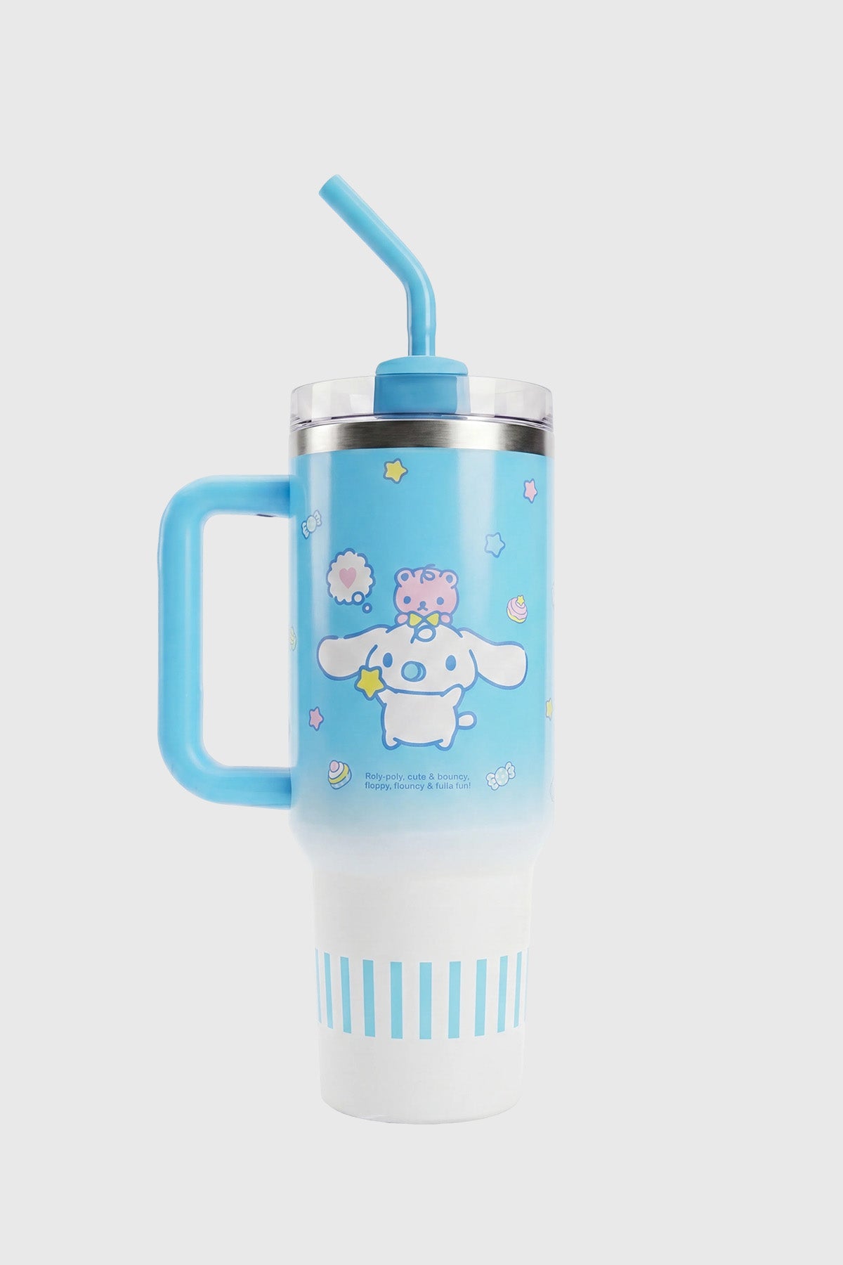 Botella Home Cinnamoroll Azul Claro