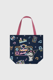 Bolsa Home Kuromi Grande Azul Marino