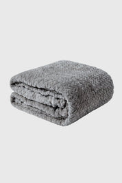 Frazada Home Home Gris Oscuro 120 x 150 cms