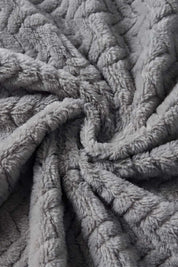 Frazada Home Home Gris Oscuro 120 x 150 cms