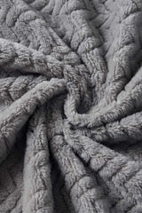 Frazada Home Home Gris Oscuro 120 x 150 cms