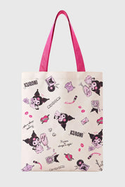 Bolsa Mediana Kuromi Home Fucsia