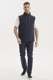 Parka Hombre Slim Azul