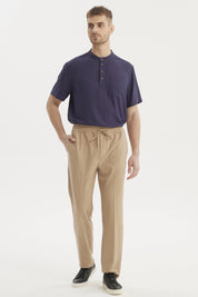 Pantalón Hombre Calce Recto Caqui