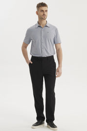 Pantalón Hombre Calce Recto Negro