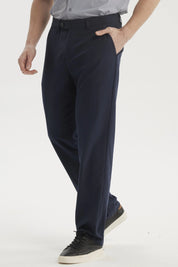Pantalón Hombre Calce Recto Azul Marino