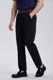 Pantalón Hombre Chino Cinturón Negro