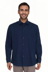Camisa Hombre Premium Azul Marino