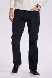 Pantalón Hombre Básico Cotelé Azul