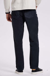 Pantalón Hombre Básico Cotelé Azul