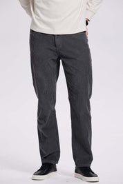 Pantalón Hombre Básico Cotelé Gris