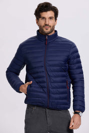 Parka Hombre Básica Azul