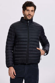 Parka Hombre Básica Negro
