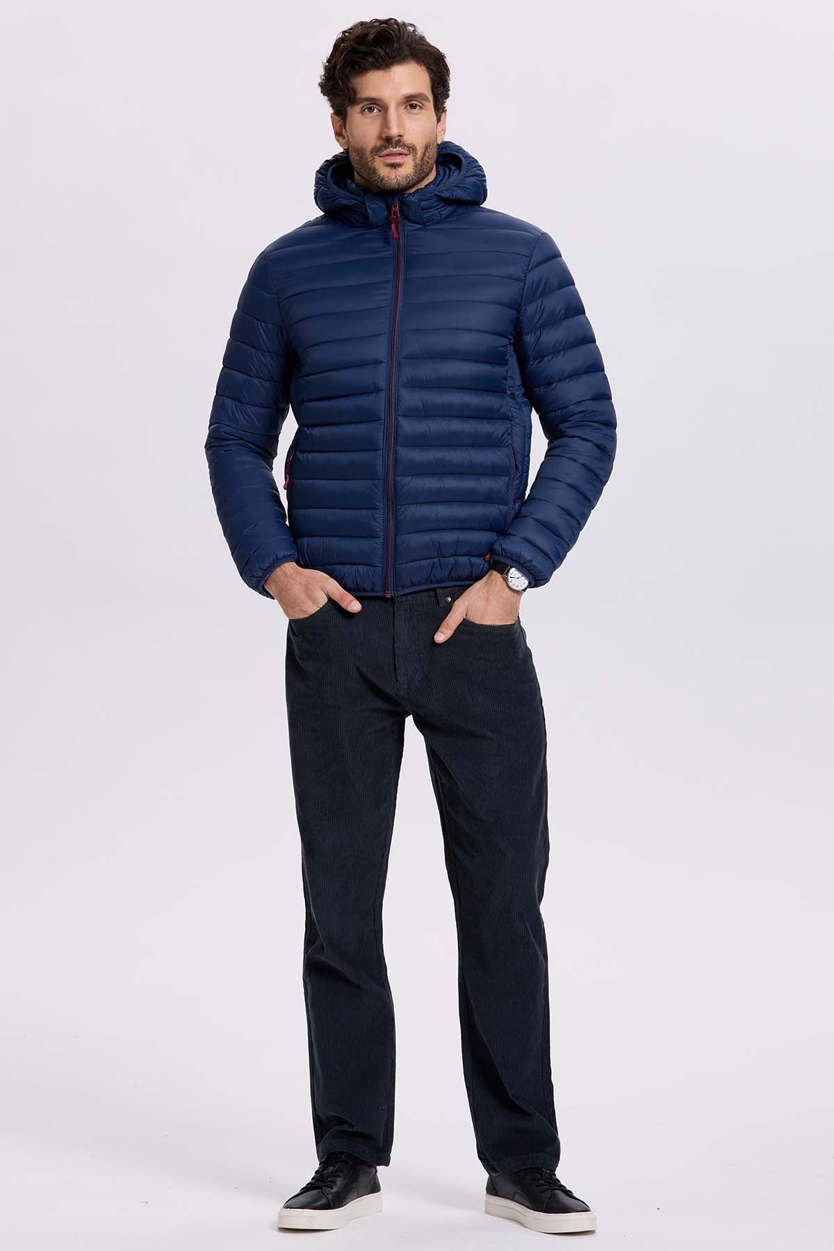 Parka Hombre Azul