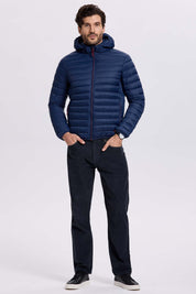 Parka Hombre Azul