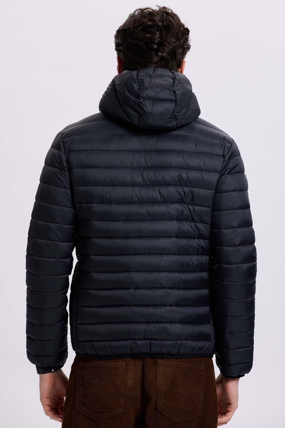 Parka Hombre Negro