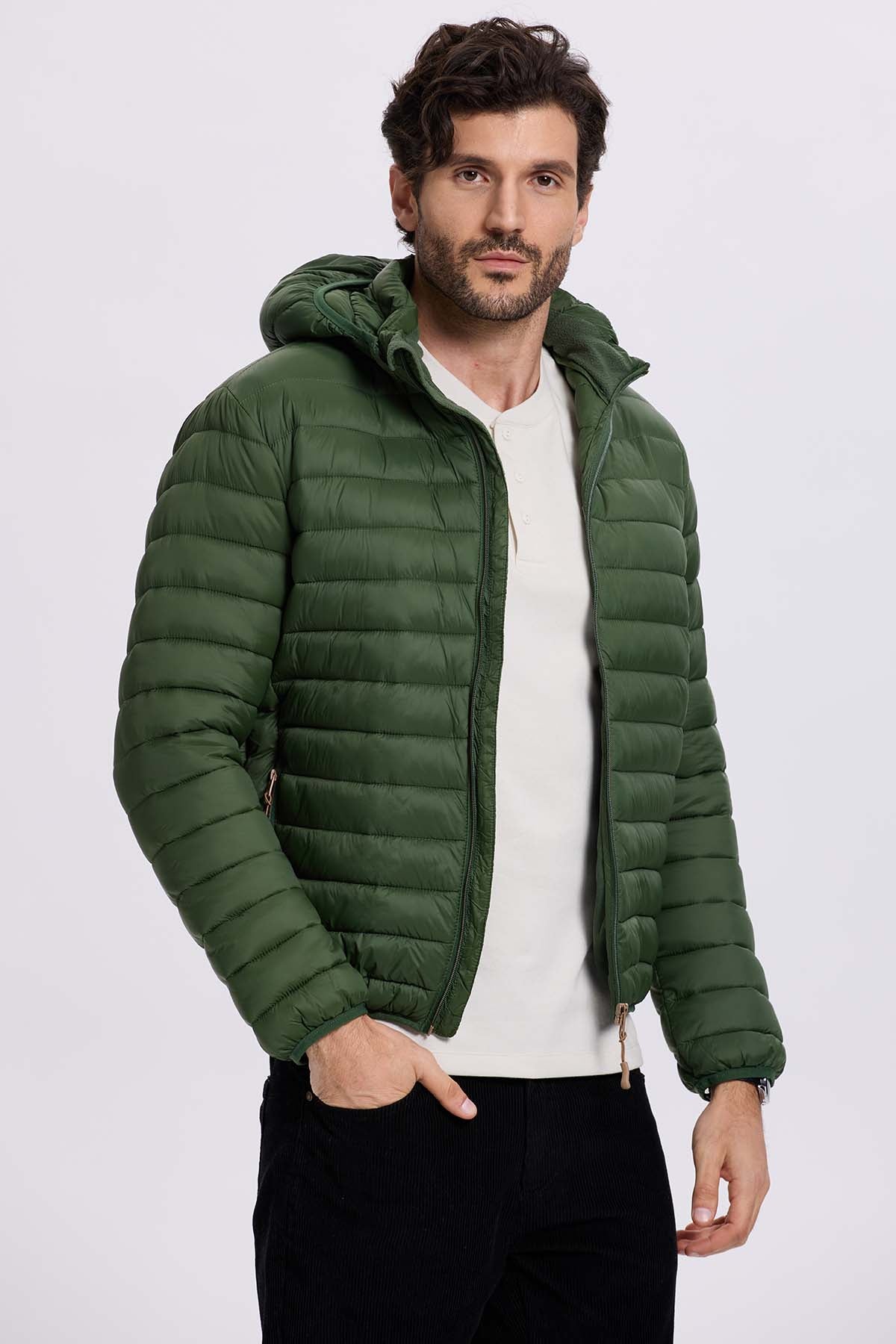 Parka Hombre Verde