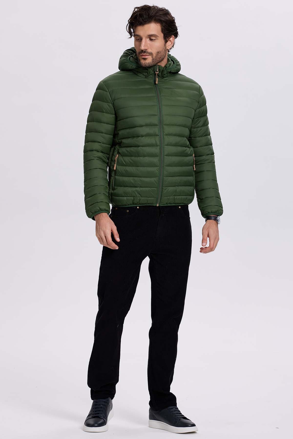 Parka Hombre Verde