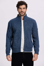 Sweater Hombre Forrado Azul