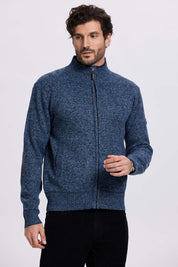 Sweater Hombre Forrado Azul
