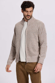 Sweater Hombre Forrado Caqui
