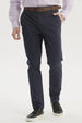 Pantalón Hombre Chino Cinturón Azul Marino