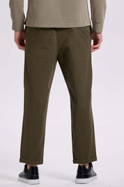 Pantalón Hombre Chino Roll Up Verde