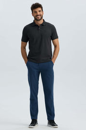Pantalón Hombre Chino Azul Marino