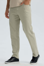 Pantalón Hombre Five Pocket Beige