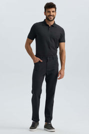 Pantalón Hombre 5 Pocket Negro