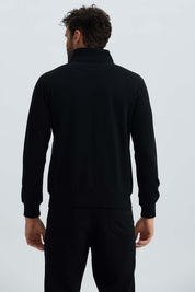 Polerón Hombre Full Zipper Negro