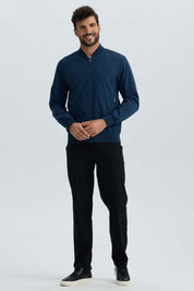 Chaqueta Hombre Bomber Azul Marino