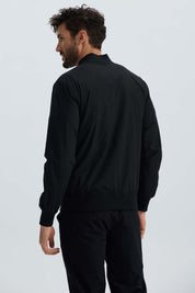 Chaqueta Hombre Bomber Negro