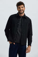 Chaqueta Hombre Detalle Negro