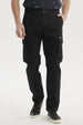 Pantalón Hombre Cargo Slim Fit Negro