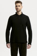 Polera Hombre Pique Básica Negro