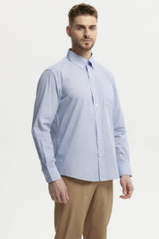 Camisa Hombre Fantasía Azul