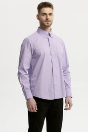 Camisa Hombre Fantasía Lila